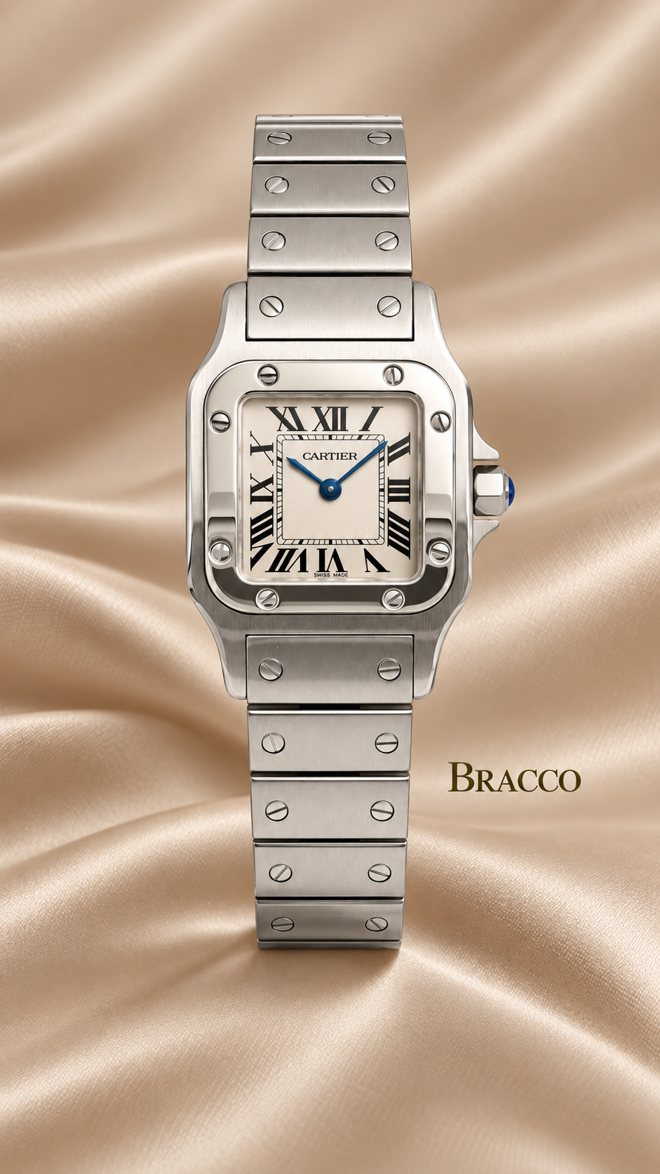 CARTIER Santos Galbée Bianco